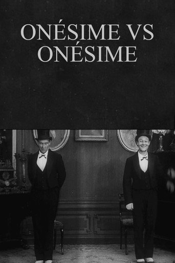 Movie poster for Onésime vs. Onésime (1912)