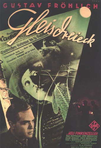 Movie poster for Gleisdreieck (1937)