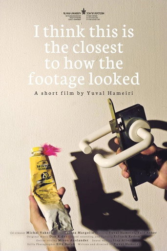 Movie poster for I Think This Is the Closest to How the Footage Looked (2014)
