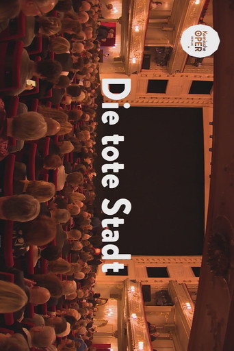 Movie poster for Die tote Stadt (2018)