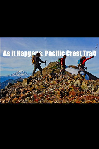 As it Happens: Pacific Crest Trail poster