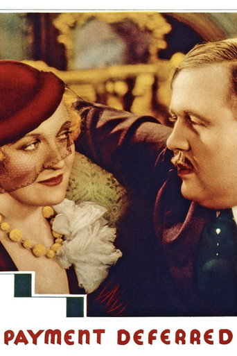 Movie poster for Payment Deferred (1932)