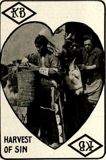 Movie poster for The Harvest of Sin (1913)