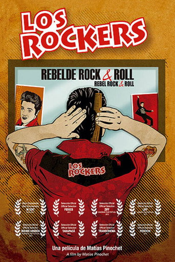 Movie poster for Los Rockers, Rebelde Rock and Roll (2012)