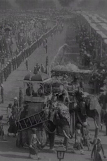Movie poster for Delhi Durbar (1902)
