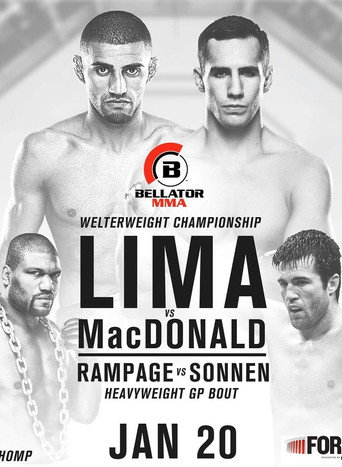 Bellator 192: Rampage vs. Sonnen poster