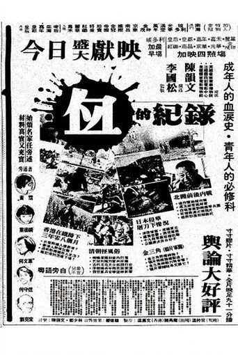 Movie poster for Record of Blood (1982)