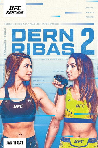 Movie poster for UFC Fight Night 249: Dern vs. Ribas 2 (2025)
