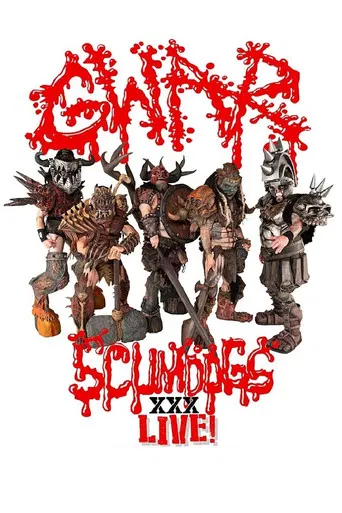 Movie poster for GWAR - Scumdogs XXX Live! The 30th Anniversary Reunion Show (2020)