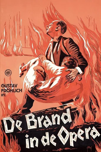 Movie poster for Fire in the Opera House (1930)