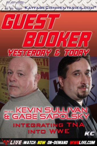 Movie poster for Guest Booker with Kevin Sullivan & Gabe Sapolsky