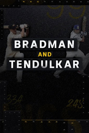 Movie poster for Bradman and Tendulkar (2023)