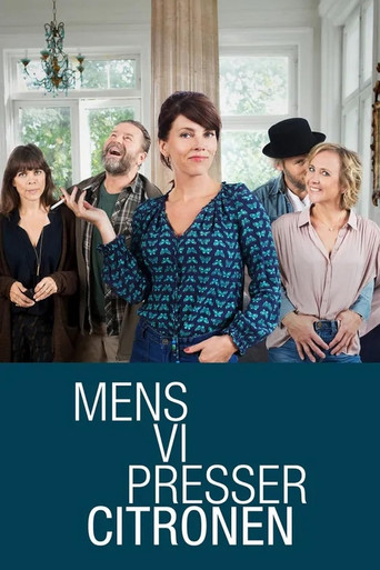 Mens vi presser citronen poster