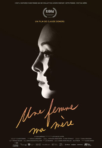 Movie poster for A Woman, My Mother (2019)
