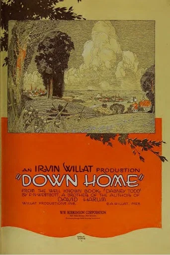 Movie poster for Down Home (1920)