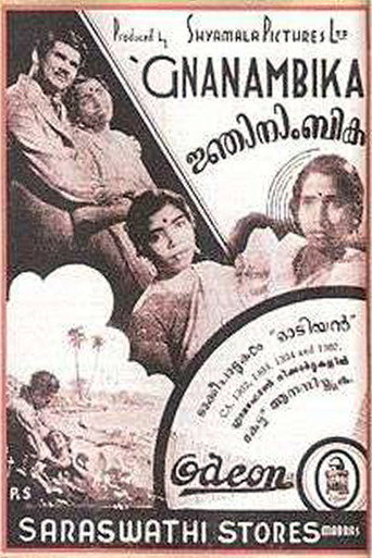 Movie poster for Gnanambika (1940)