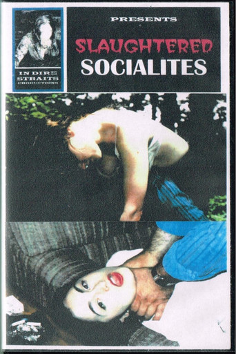 Movie poster for Slaughtered Socialites (1996)