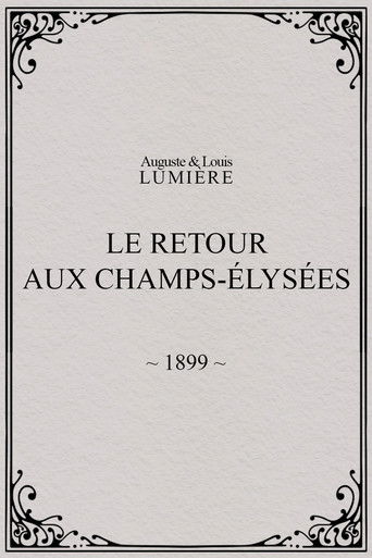 The Return to Champs-Élysées poster