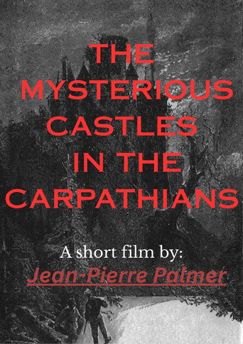 Movie poster for The Mysterious Castles in the Carpathians