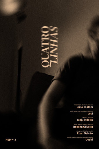 Movie poster for Quatro Linhas (2025)