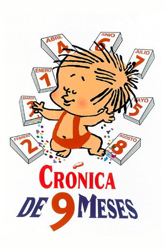 Crónica de nueve meses poster