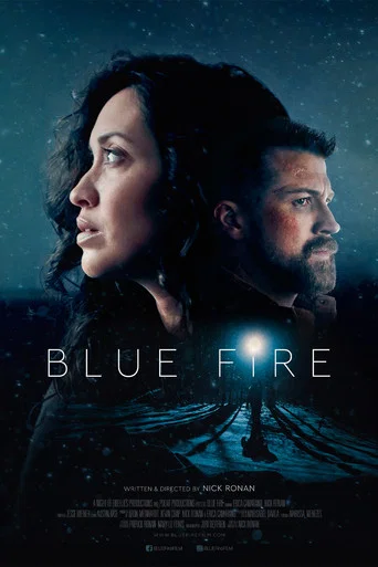Movie poster for Blue Fire (2021)