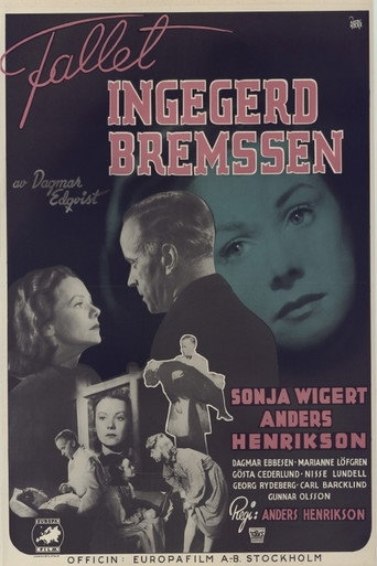 Movie poster for Fallet Ingegerd Bremssen (1942)