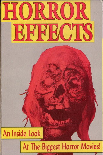 Movie poster for Horror Effects: Hosted by Tom Savini (1989)