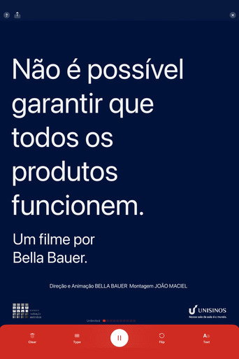 Movie poster for Não é Possível Garantir que Todos os Produtos Funcionem (2025)