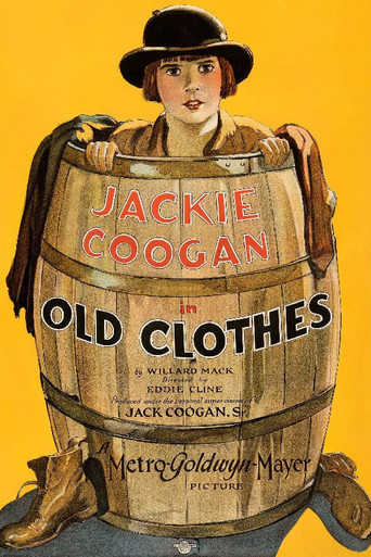 Movie poster for Old Clothes (1925)