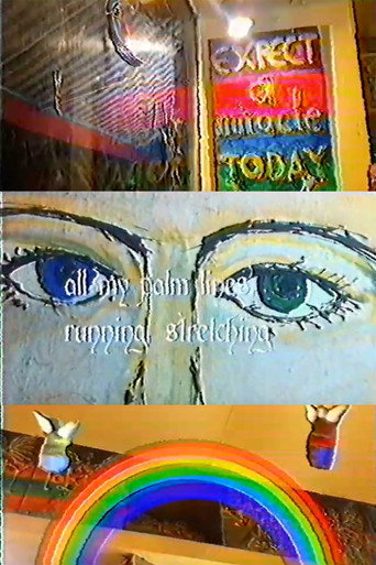 Movie poster for all my palm lines, running, stretching (2021)
