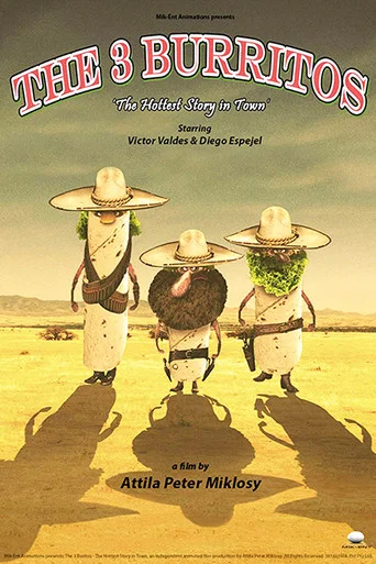 Movie poster for The 3 Burritos (2018)