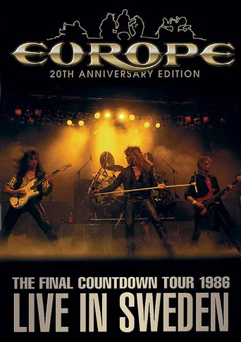 Movie poster for Europe: The Final Countdown Tour 1986: Live in Sweden – 20th Anniversary Edition (2006)