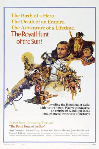 Movie poster for The Royal Hunt of the Sun (1969)