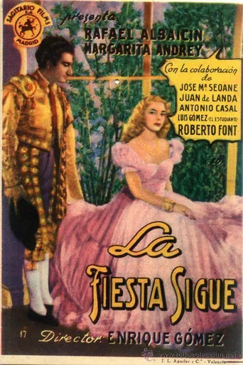 Movie poster for La fiesta sigue (1948)