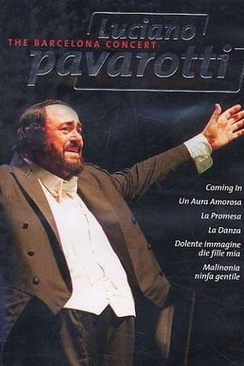 Movie poster for Luciano Pavarotti - The Barcelona Concert in 2002 (2003)
