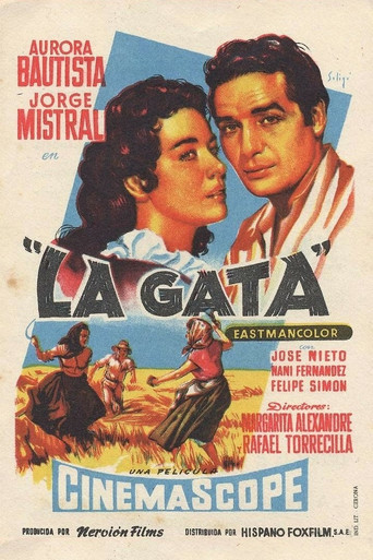 Movie poster for La Gata (1956)