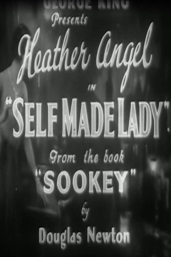 Movie poster for Self Made Lady (1932)
