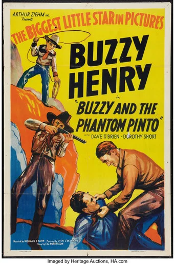 Movie poster for Buzzy and the Phantom Pinto (1941)