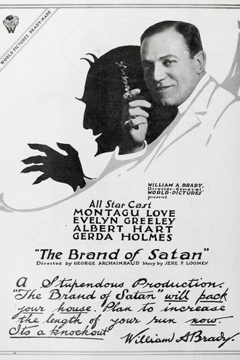 Movie poster for The Brand of Satan (1917)