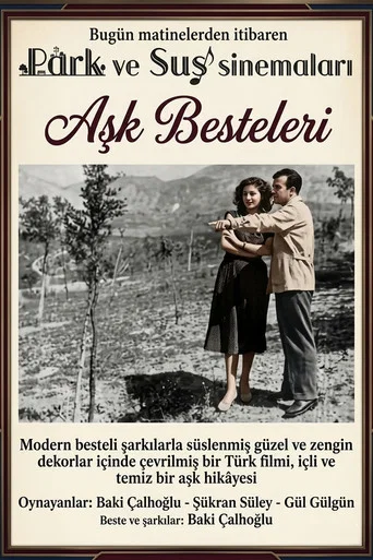 Movie poster for Aşk Besteleri (1952)