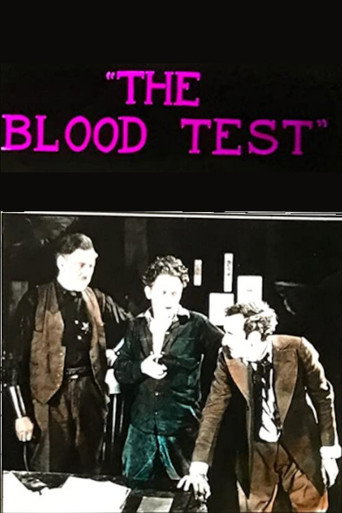 Movie poster for Blood Test (1923)