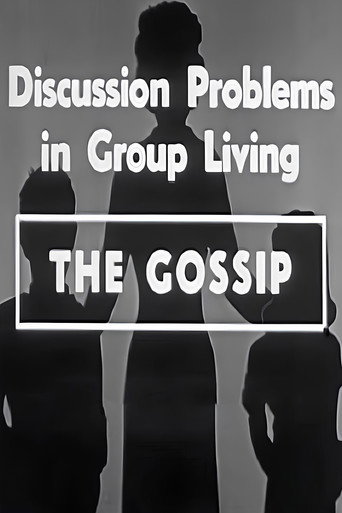 Movie poster for The Gossip (1955)