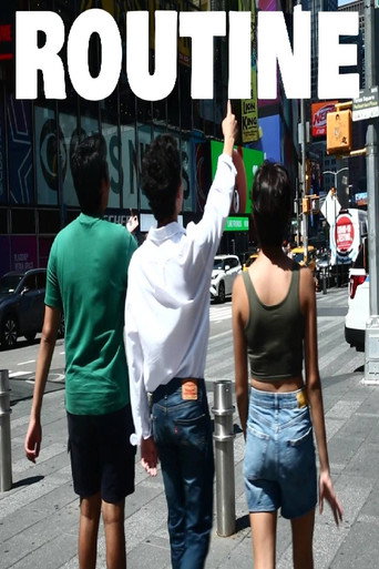 Movie poster for Routine (2022)