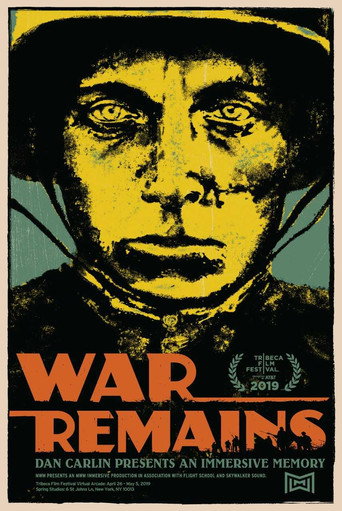 Movie poster for War Remains (2020)
