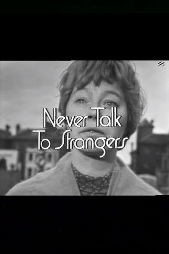 Never Talk to Strangers poster