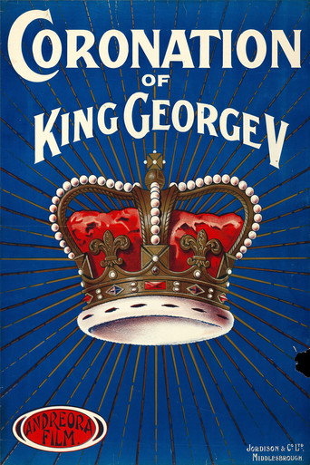 Movie poster for The Coronation of King George V (1911)