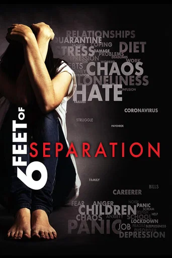 Movie poster for Six feet of separation (2020)