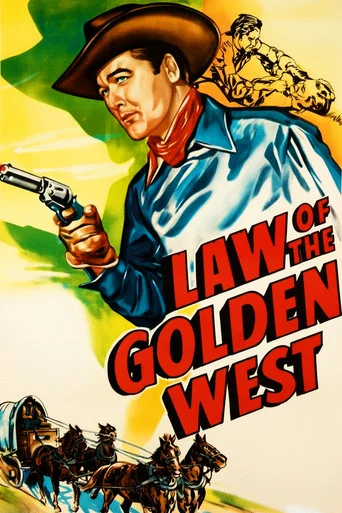 Movie poster for Law of the Golden West (1949)