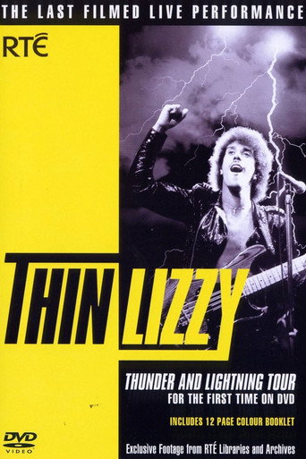 Movie poster for Thin Lizzy: Thunder and Lightning Tour (1983)